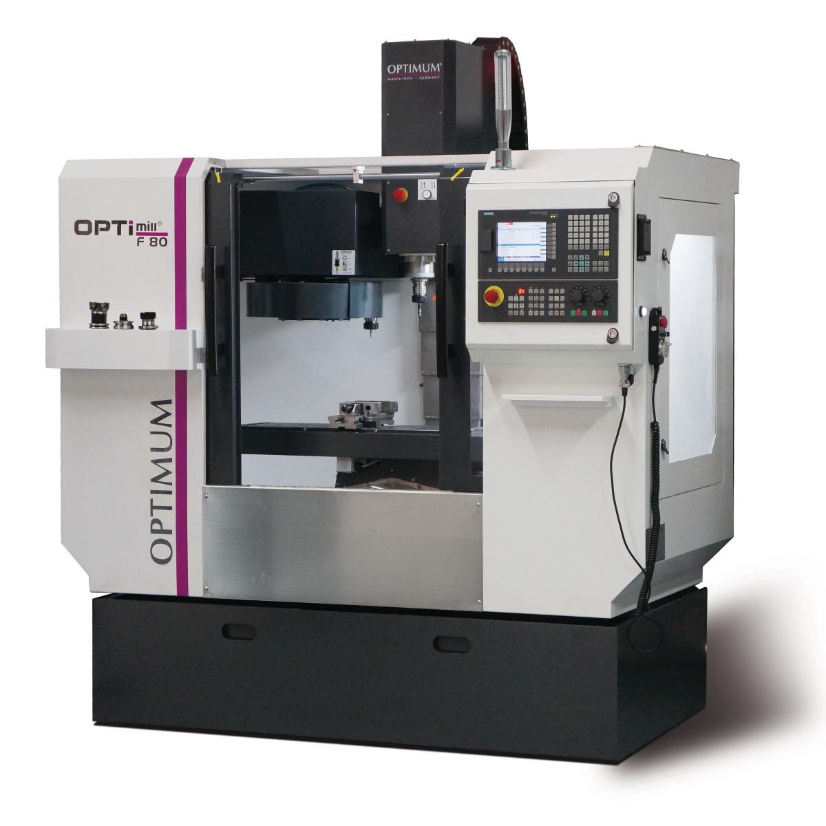 Optimum CNC-Fräsmaschine OPTImill F 80 Sinumerik 808 D Advanced