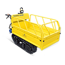 Minidumper mit Elektroantrieb