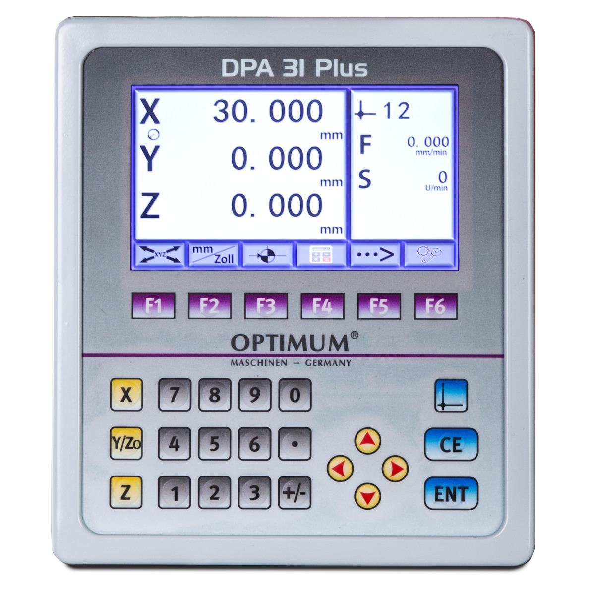 Optimum Leit- und Zugspindel-Drehmaschine OPTIturn TH3309V