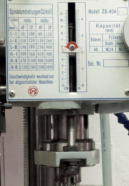 Holzmann Getriebebohrmaschine ZS-40HS (400V)