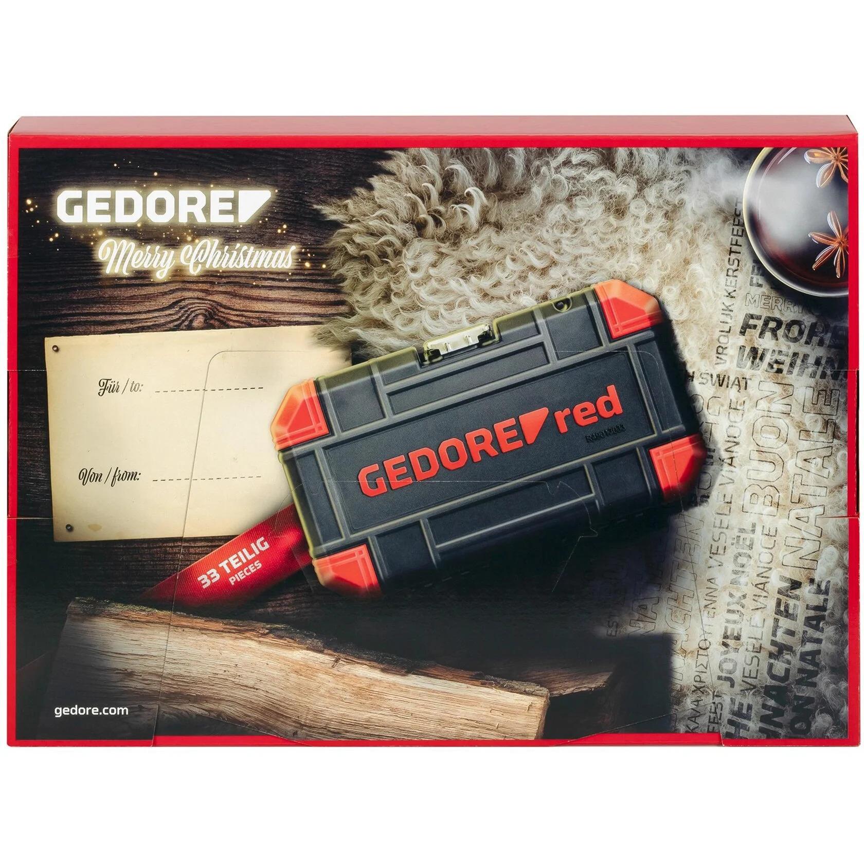 Gedore Red Adventskalender 2024 - 33-teilig