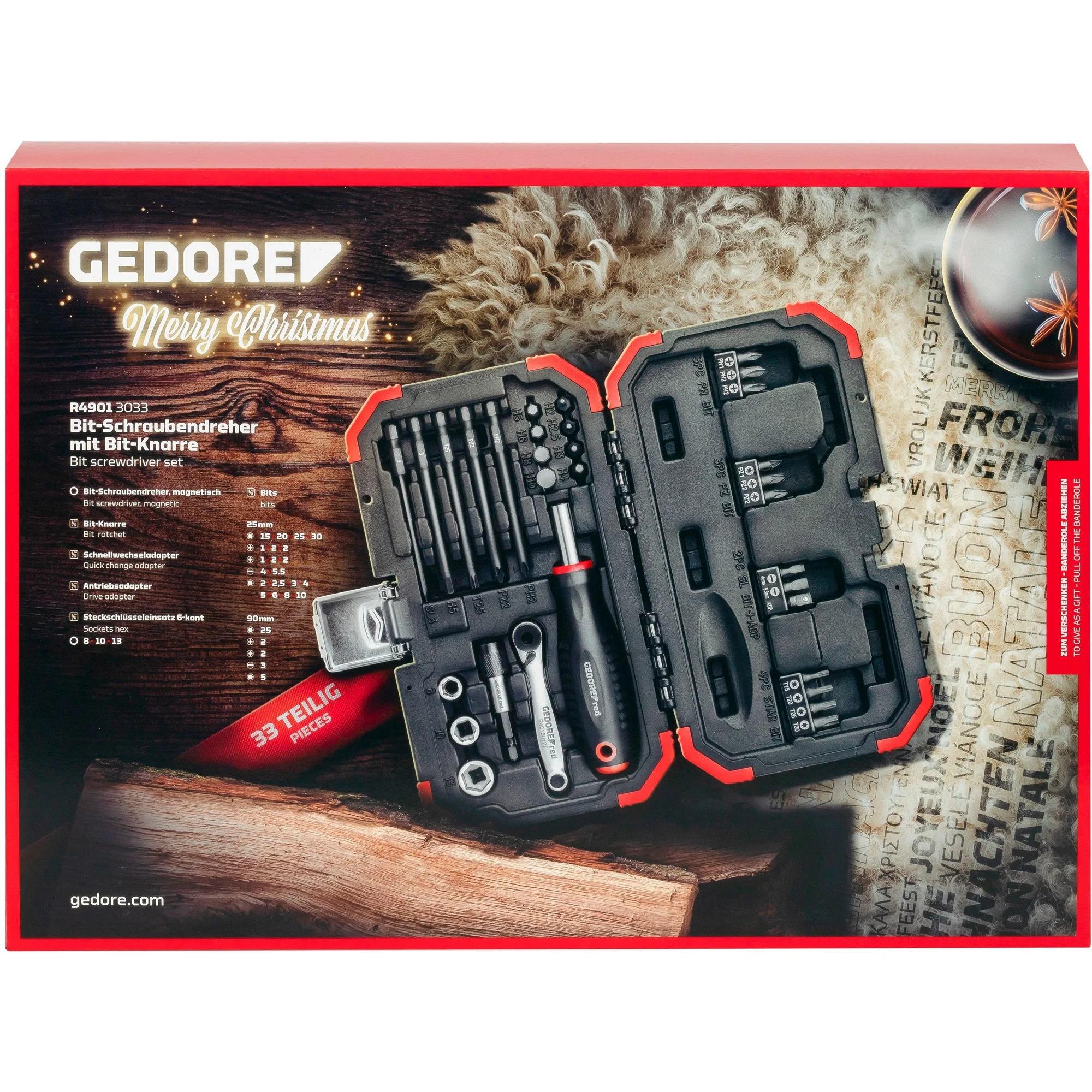 Gedore Red Adventskalender 2024 - 33-teilig