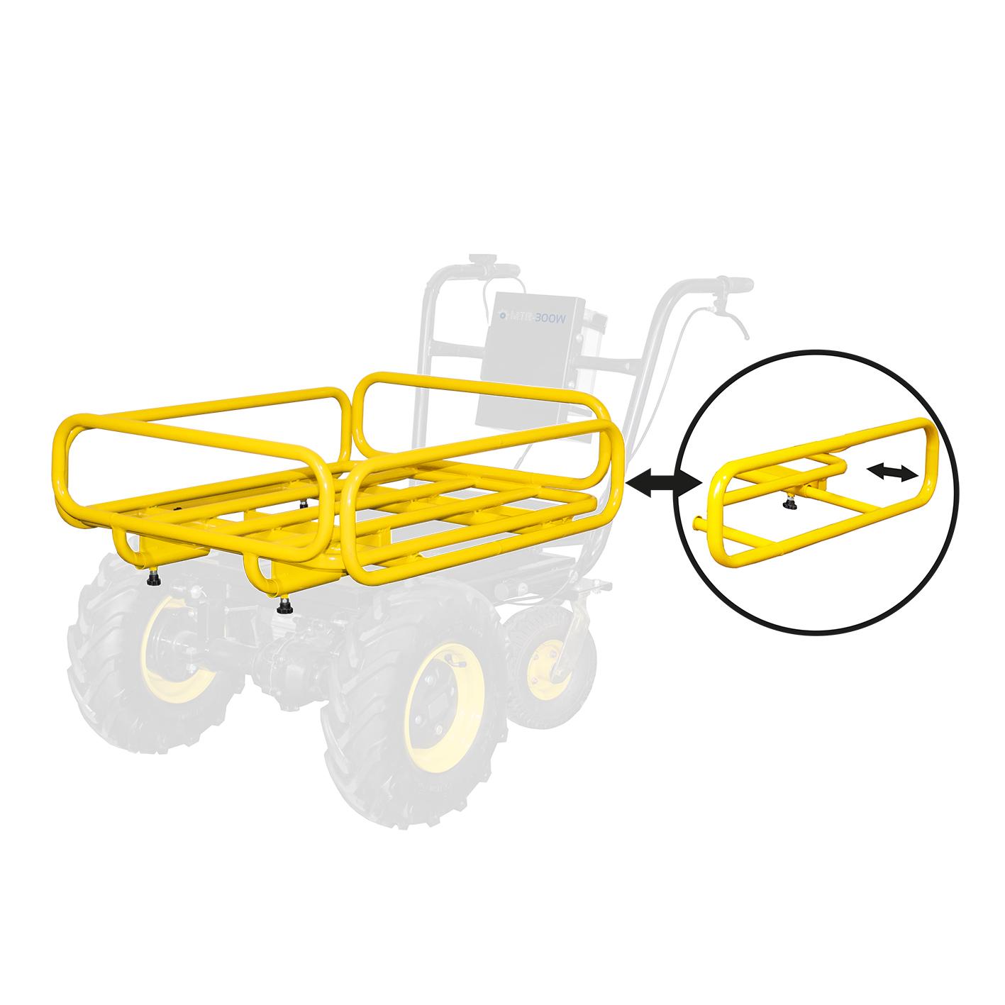 BAMATO elektrische Schubkarre MTR-300W