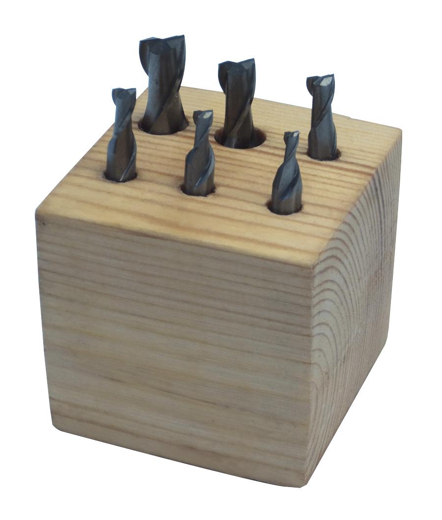 Holzmann Fingerfräserset 6-teilig FFS6