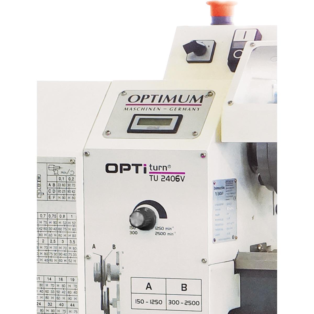 Optimum Drehmaschine OPTIturn TU 2406V