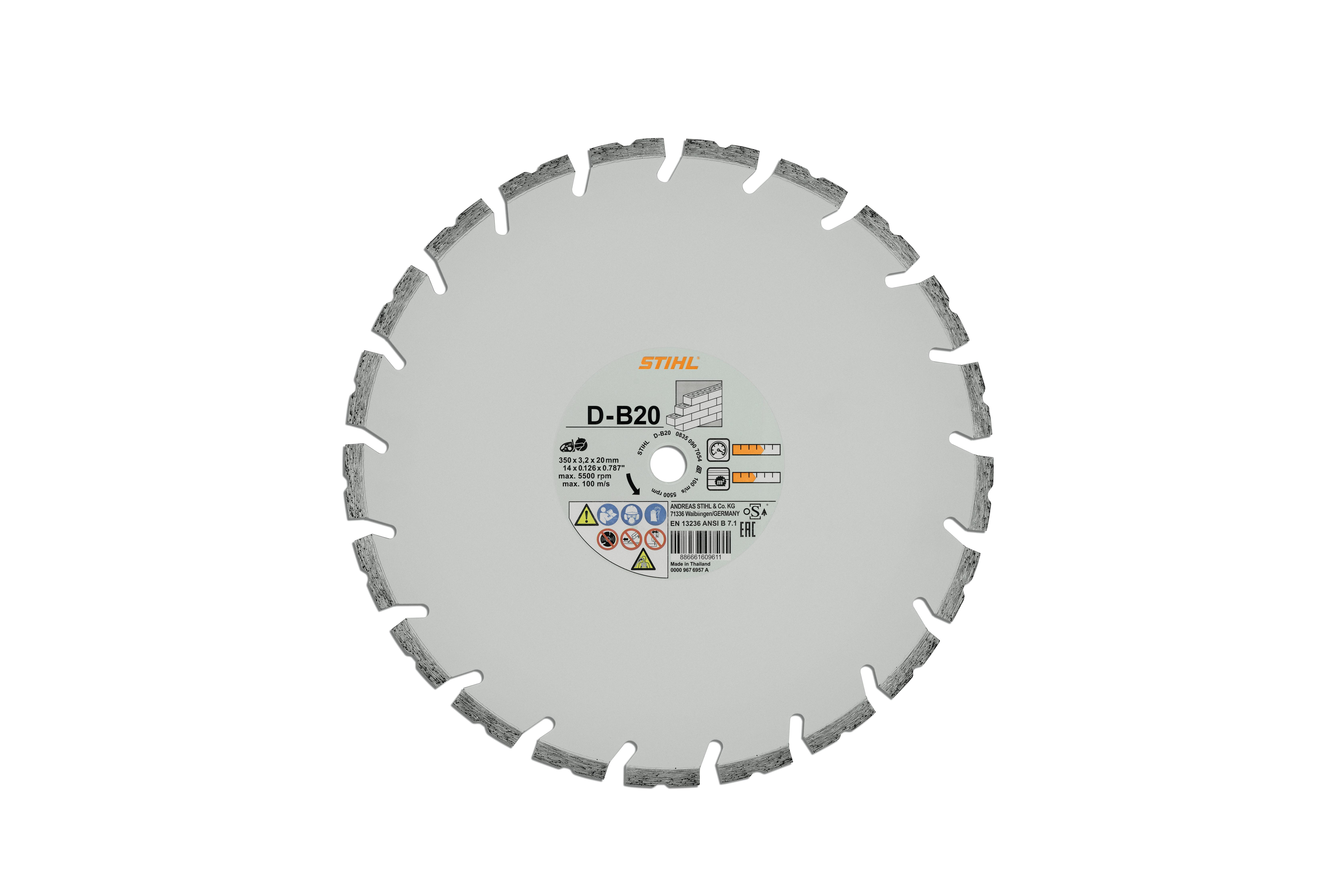 STIHL Diamant-Trennscheibe, Ø 400 mm B20