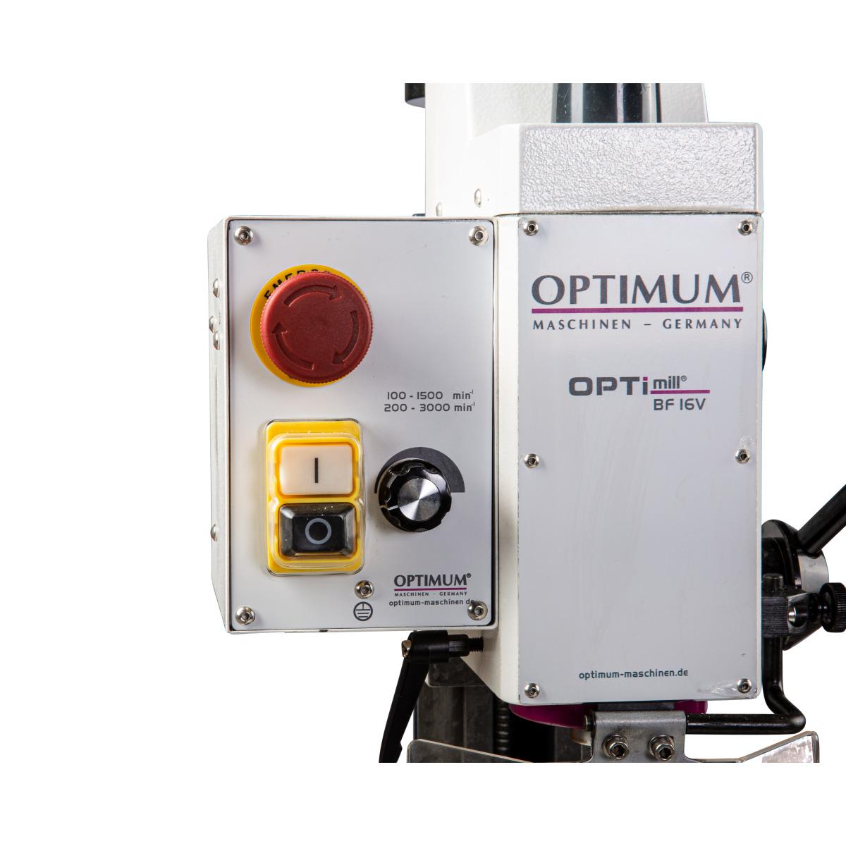 Optimum Bohr-Fräsmaschine OPTImill BF 16Vario