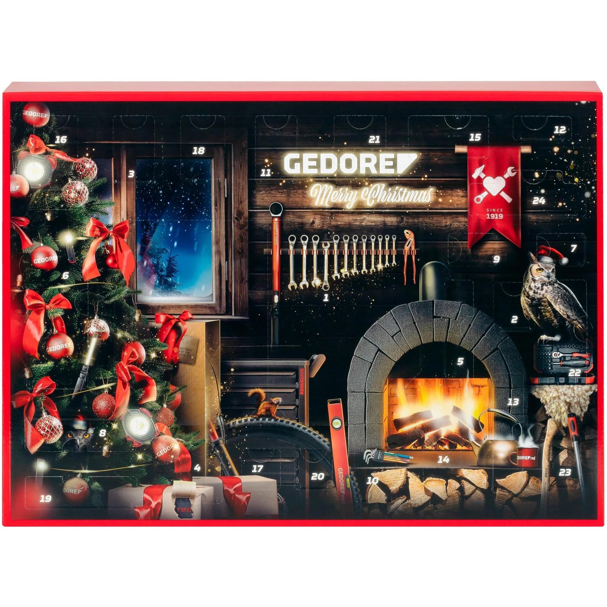 Gedore Red Adventskalender 2024 - 33-teilig