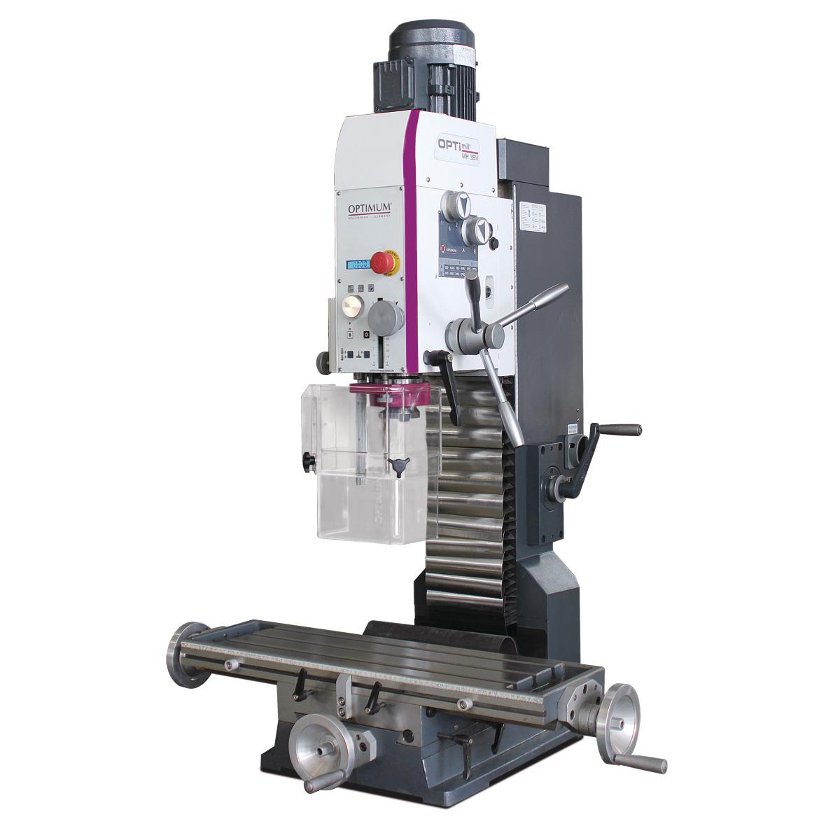 Optimum Präzisions-Bohr-Fräsmaschine OPTImill MH 35V