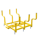 Holzrungen für Minidumper