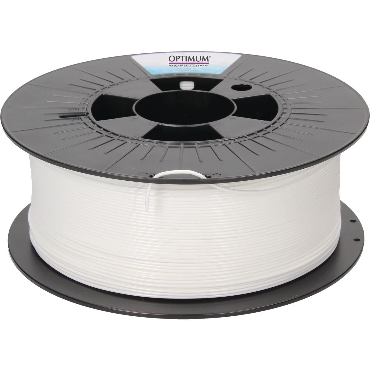 Optimum PLA (Polylactide) Filament weiss 2,85 mm